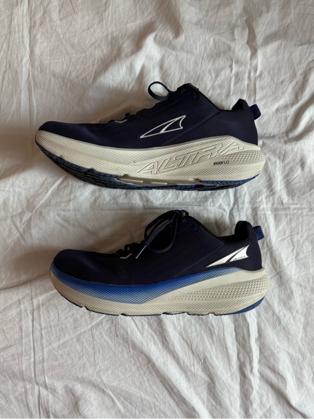 Altra FWD VIA running shoes navy/blue/offwhite Mens 9.5